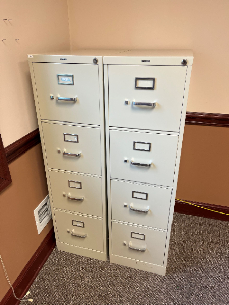 Metal Filing Cabinet Lot