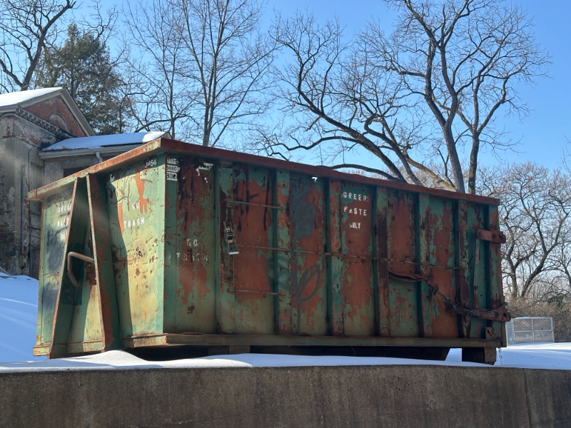 (1) Green Waste Container