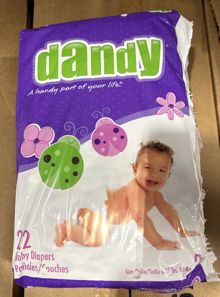 Infant and Toddler Food, Diapers and Care Items