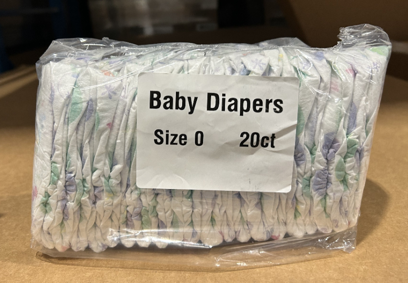 Infant and Toddler Food, Diapers and Care Items
