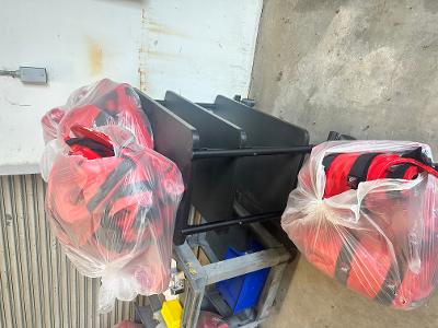 Protective combat training gear and safe