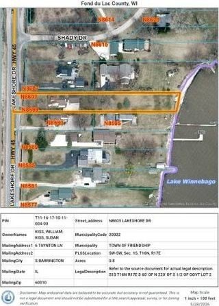 Other 3BR 2BA - N8599 Lakeshore Drive, Fond Du Lac, WI