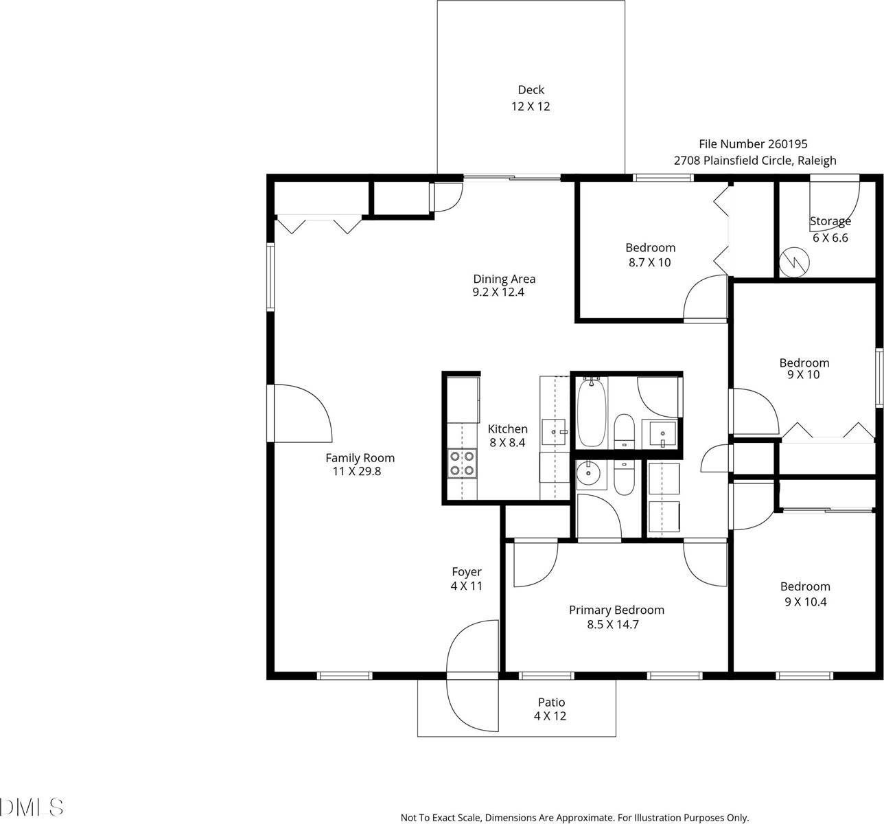 Other 4BR 2BA - 2708 Plainsfield Circle, Raleigh, NC