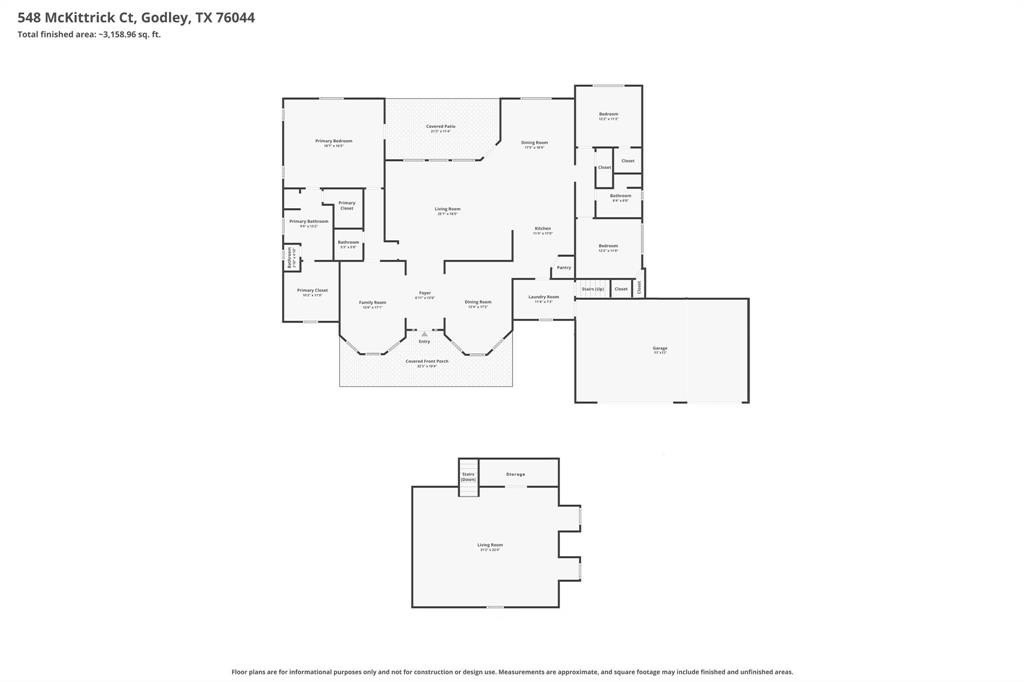 Single Family 3BR 3BA - 548 Mckittrick Court, Godley, TX