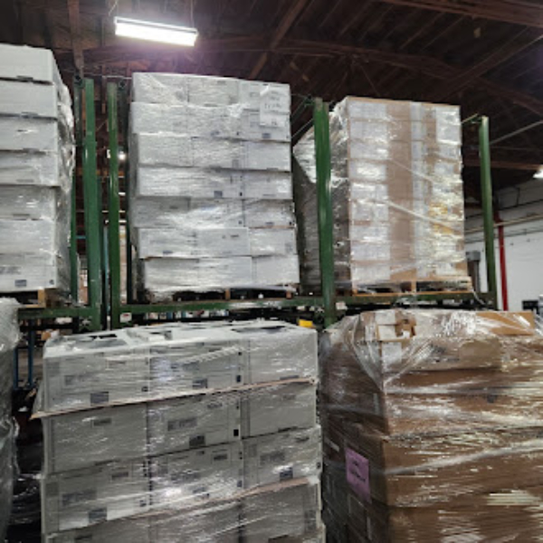(1) LOT OF 11-PALLETS & 1-FLOOR ITEM OF ADP ELECTRONICS
