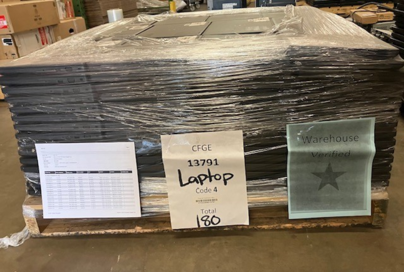 (1) Lot Of 17-Pallets Of Adp Electronics
