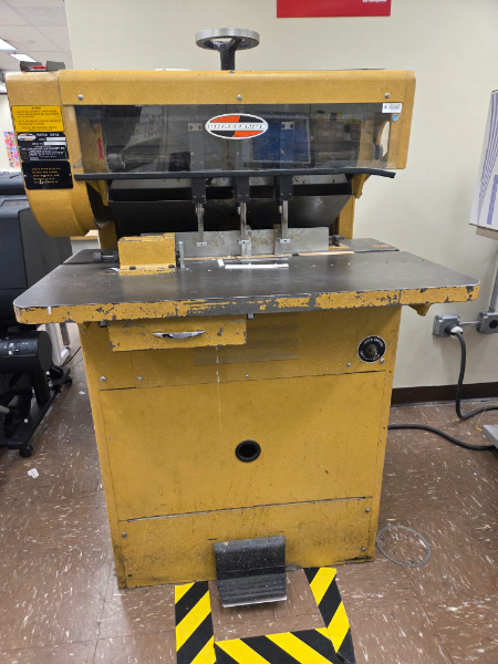 (1) PAPER DRILL (PAPER HOLE PUNCH MACHINE)