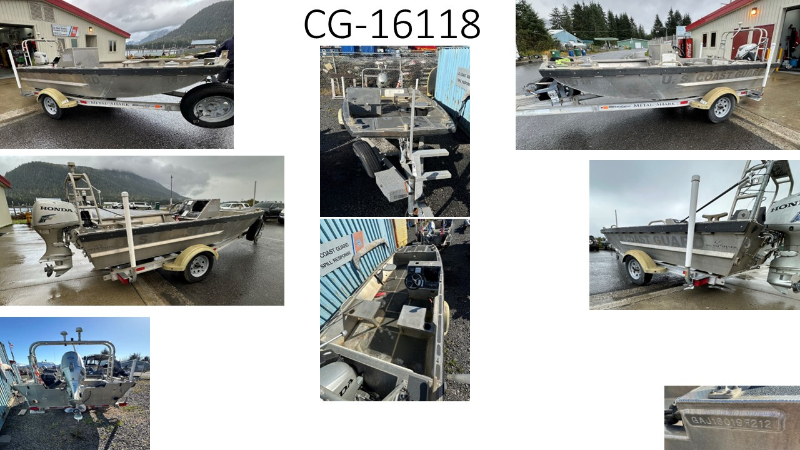 16' METAL SHARK AB-SKF WITH TRAILER (Package)