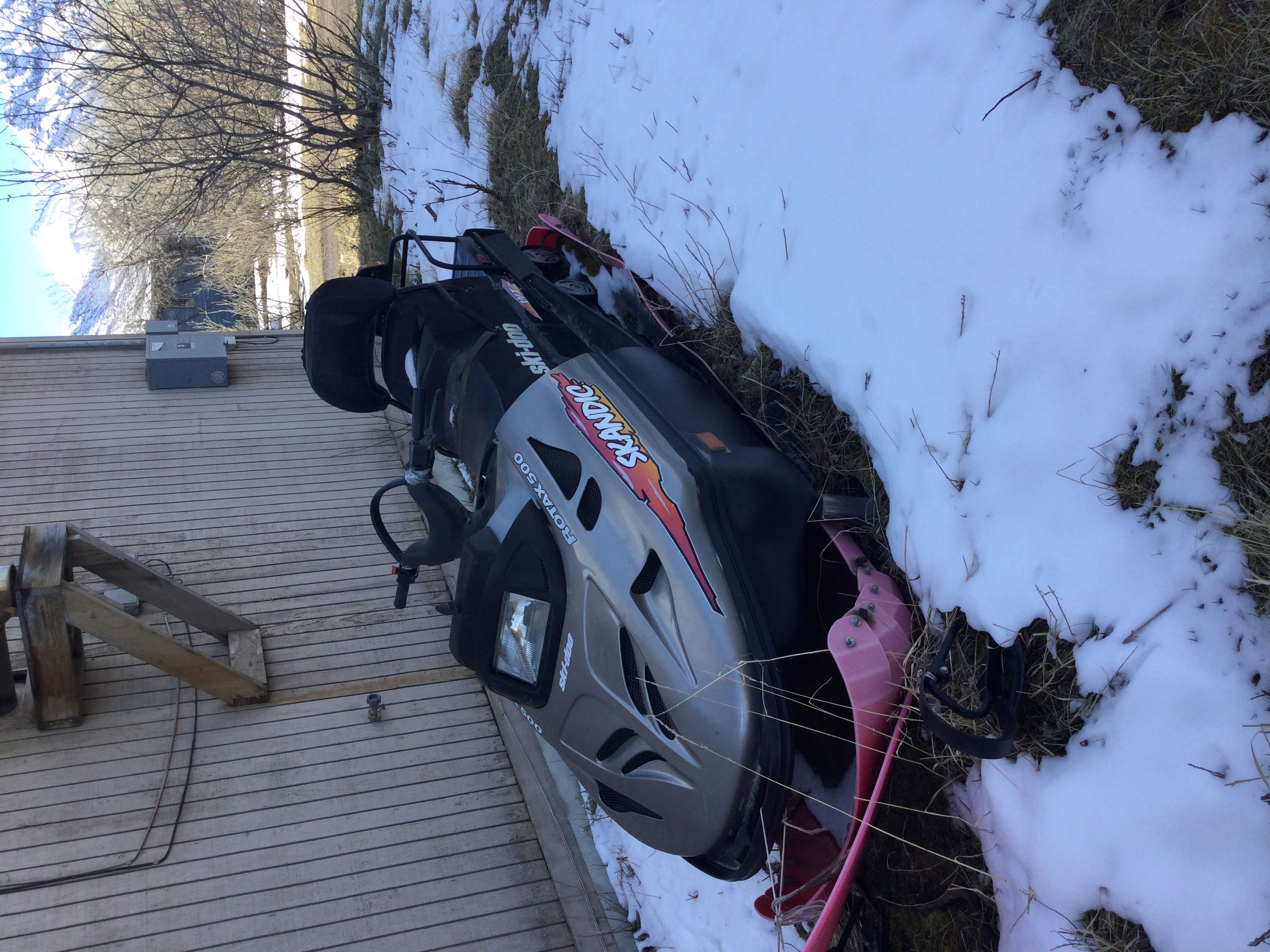 1997 Snow Machine, Ski-Doo Skandic Rotax 500 Wide Track