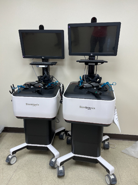 2 Simbionix LAP Mentor III Laparoscopic Surgery Simulators