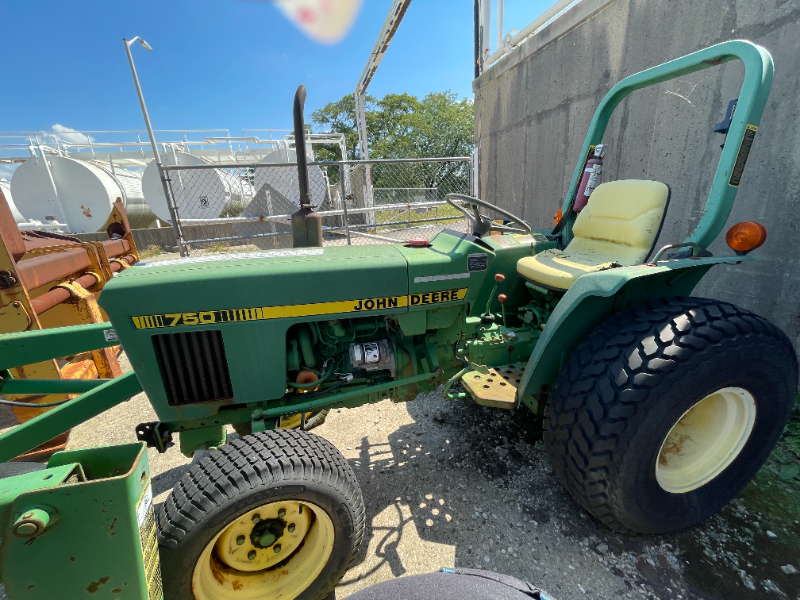 2000 John Deere 6410 Tractor w/640 Loader and Forklift Attachments