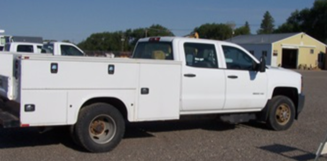 2018 Chevrolet K3500hd Silverado Crew Cab-Wt