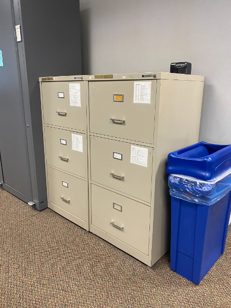 3-Drawer Vertical Filing Cabinets