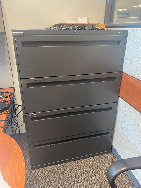 4-Drawer Lateral Filing Cabinet