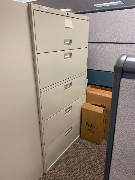 5-Drawer Lateral Filing Cabinets