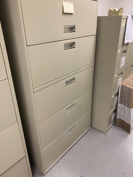 5-Drawer Lateral Filing Cabinets