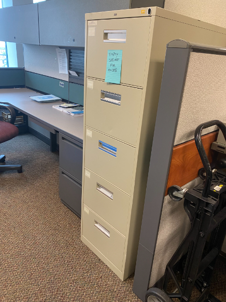 5-Drawer Vertical Filing cabinets