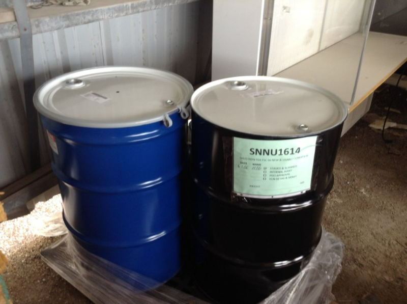 55 Gallon Drums, Lab Container and Transport Case