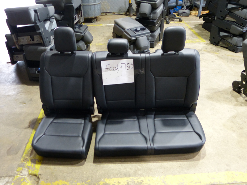 84 2026 Ford Explorer and F150 Rear Seats Black Leather