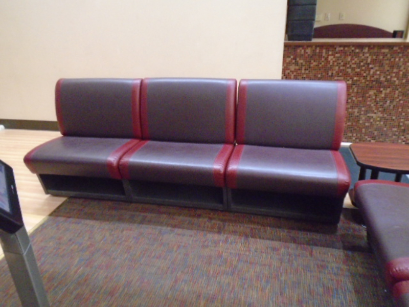 Bowling Furniture: Couch Mid Section (10) and Couch End Section (10)