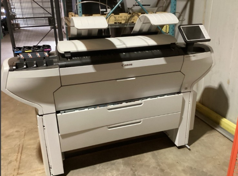 Canon ColorWave 3600 network color copy machine