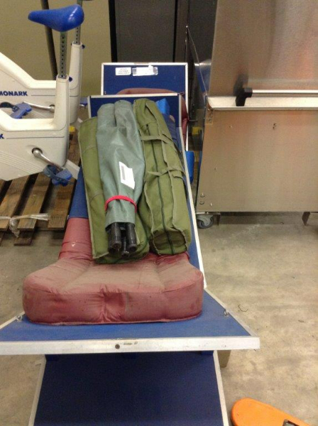 Cots, Stretcher and Stationary Bikes