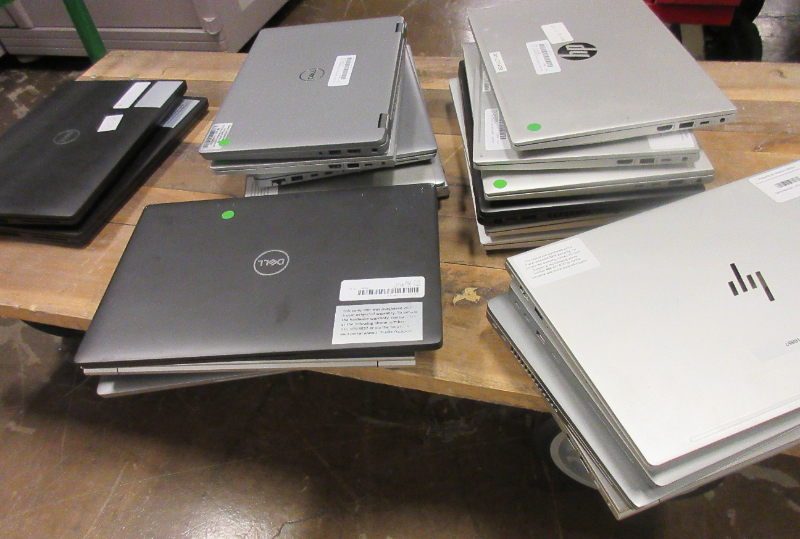 Dell and HP Laptop Lot