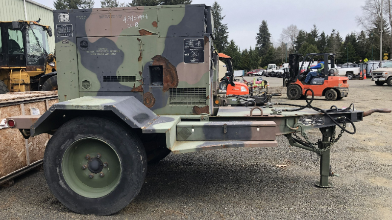 Diesel Trailer Mounted Generator Set