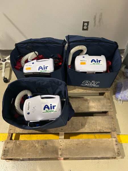 Floor Scrubber and Air Compressor