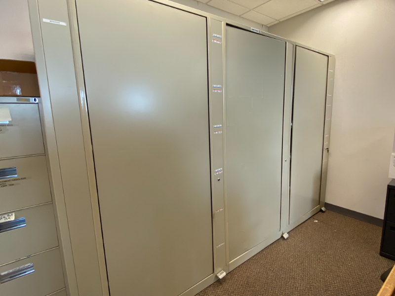 High-density dual-sided steel storage units