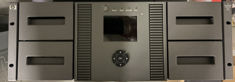 HP Drive Disk Tape Storage