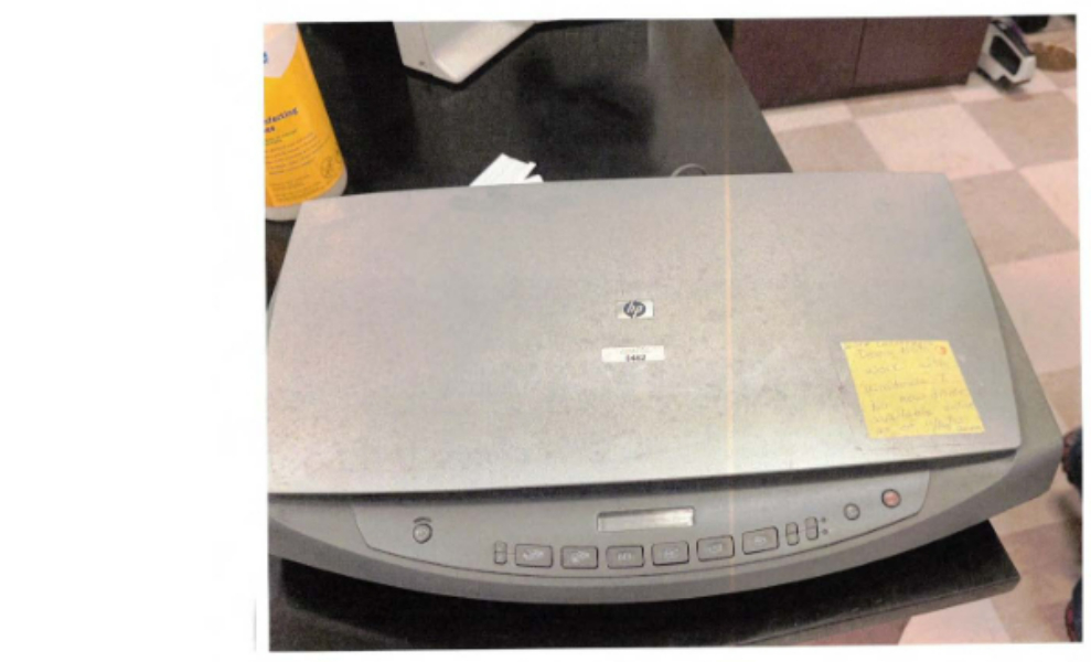HP Scanner Model SNPBR-0202