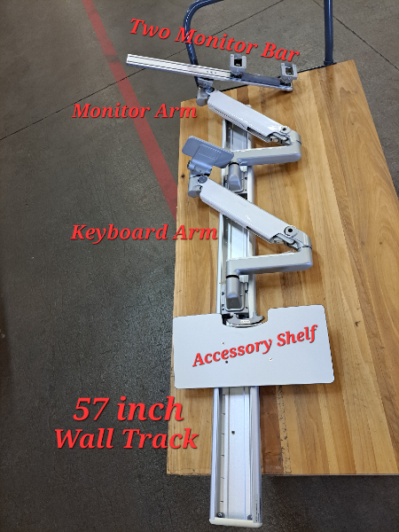 Humanscale Viewpoint V6 Workstation Lot