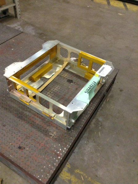 Iss Model Parts, Dewar, Cold Plate and Heat Exchanger