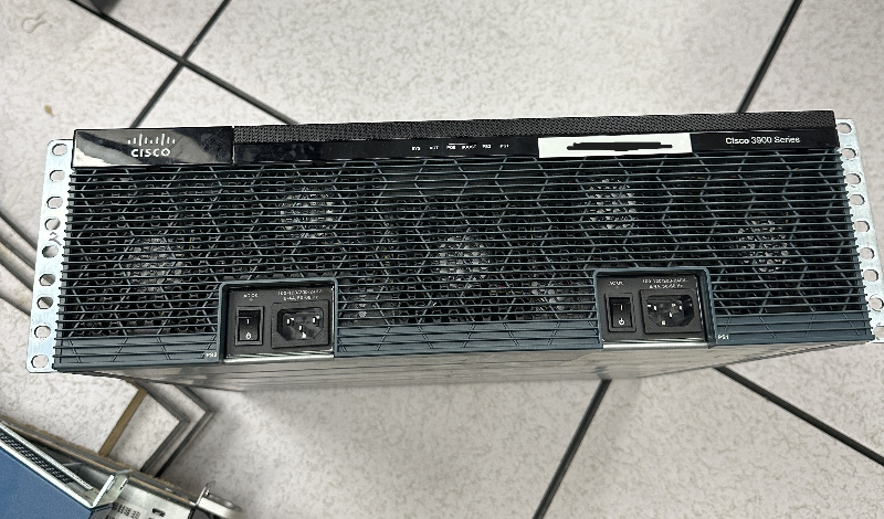 Lot of 2 Cisco 3900 Series Routers