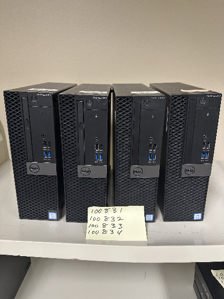 Lot of 4 Dell CPUs