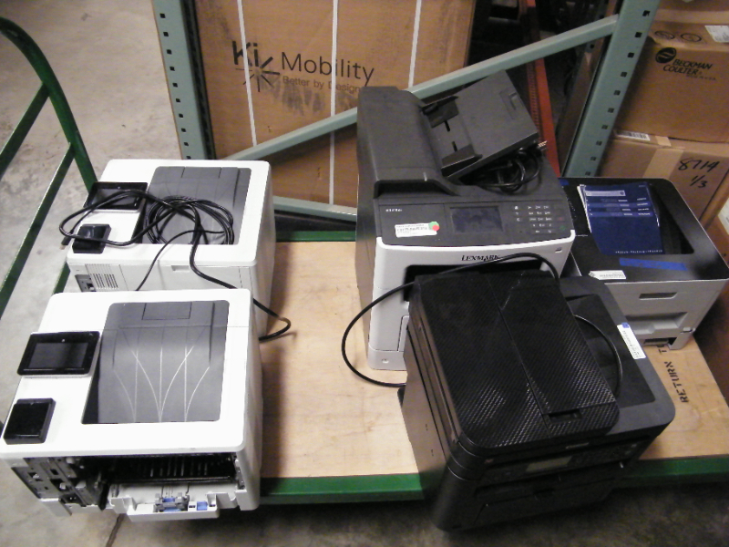 Lot of 5 Printers