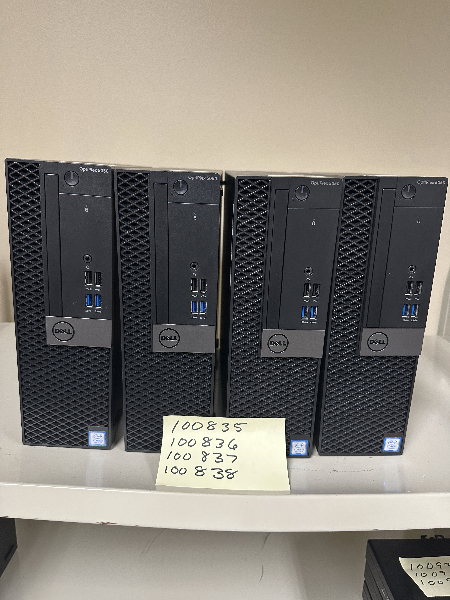 Lot of 6 Dell CPUs