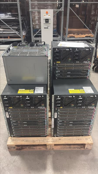 Lot of 8 Cisco Switches (3) WS-C4507RE, (5) WS-C4510RE