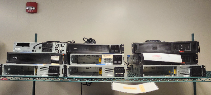 Lot of Uninterruptible Power Supplies (UPS)