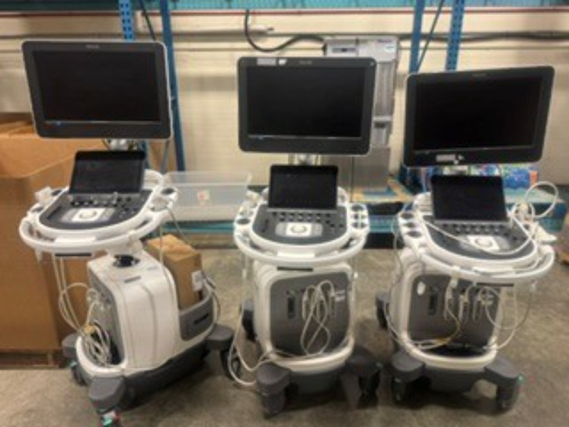Mobile BCMA Diagnostic Cart with Imaging Equipment