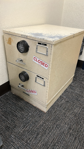 Mosler 2 Drawer Safe