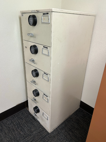 Mosler 5 Drawer Safe