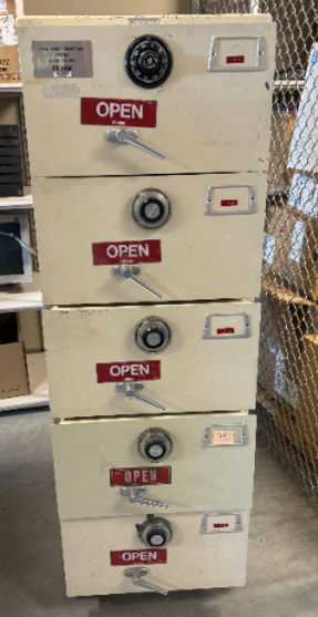 Mosler C6 5 Drawer Heavy Duty Safe