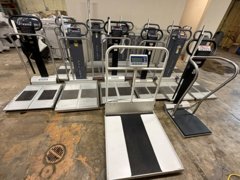 Patient and Wheelchair Scale Lot