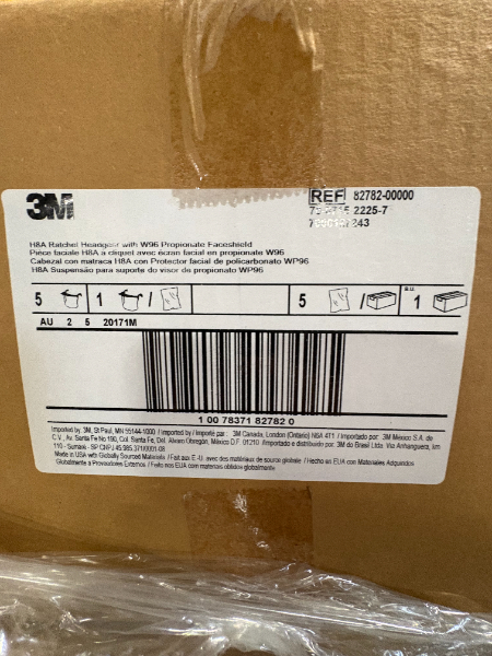 Propionate Face shield