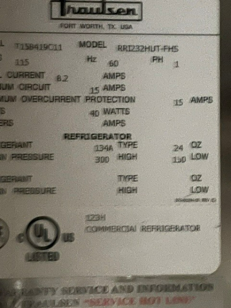 REFRIGERATOR/FREEZER