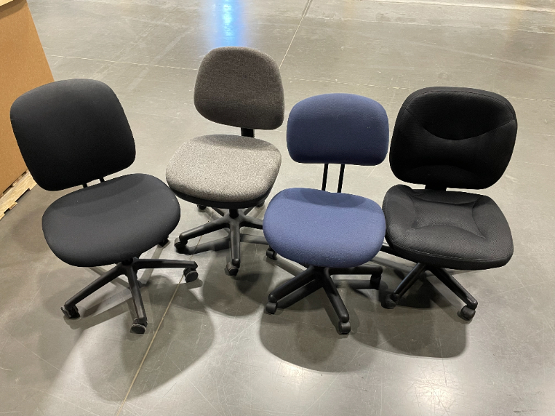 Secretary Chairs without Arms