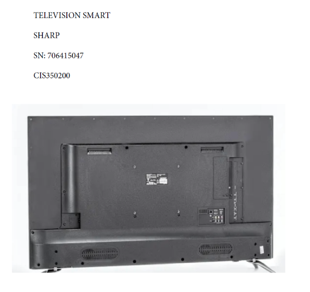Sharp Television