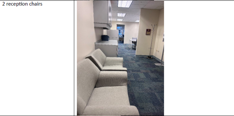 Sofa Reception Chairs